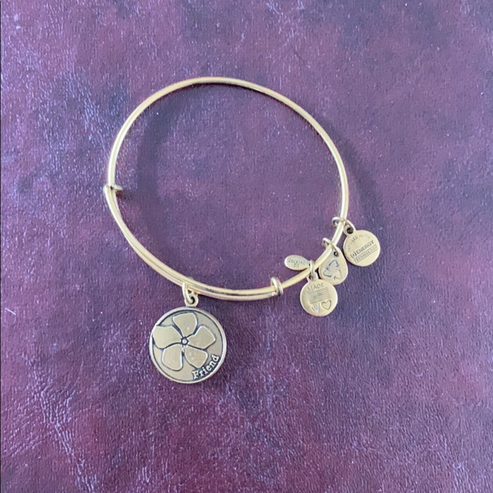 Alex & Ani bracelet w/ FRIEND charm